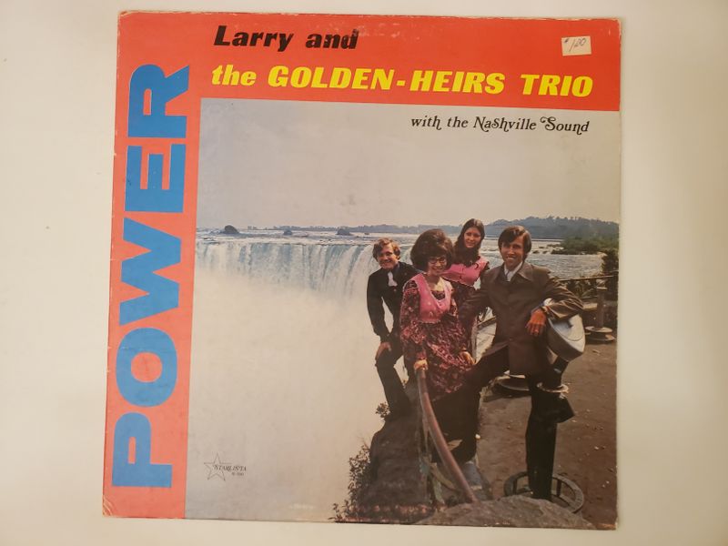 Larry and the Golden-Heirs Trio Power vinyl record